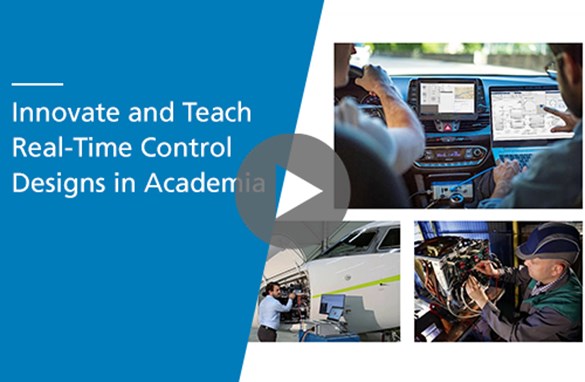 Innovate and Teach Real-Time Control Designs in Academia