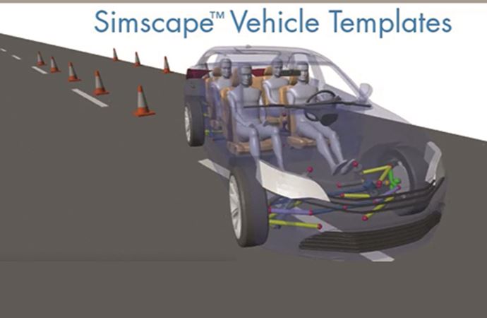 MathWorks Simscape Vehicle Templates